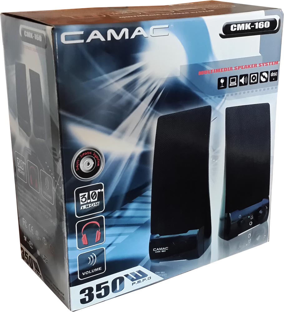 Parlantes camac multimedia speaker cmk-160