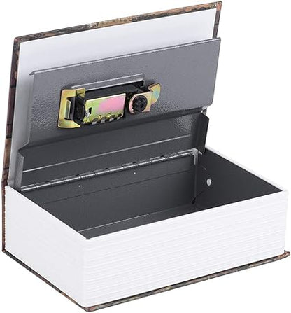 caja fuerte con forma de libro - Secret Book safe con llave