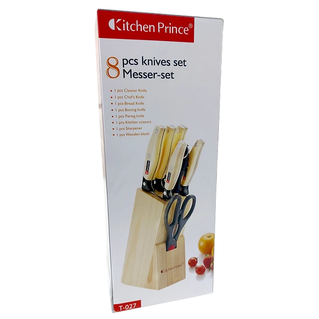 Set de Cuchillos 8 piezas Kitchen Prince