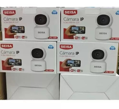 Camara de vigilancia IP H264 Seisa de 360° y 1080 p