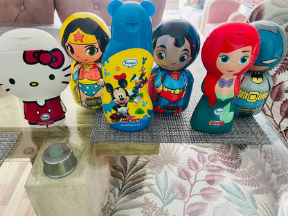 shampoo 3 en 1 para niños con diseño de los Avengers