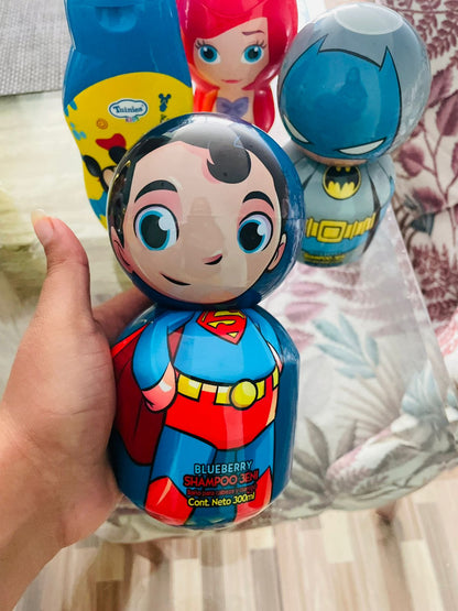 shampoo 3 en 1 para niños con diseño de los Avengers