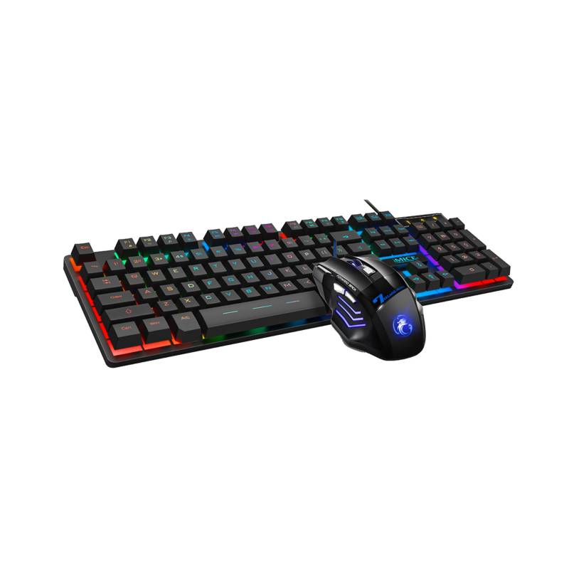 Kit gamer teclado modelo AN-300 con mouse gamer incluido