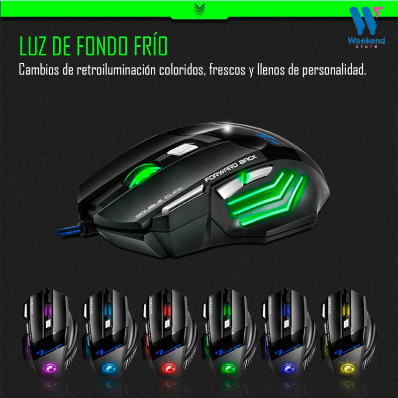 Kit gamer teclado modelo AN-300 con mouse gamer incluido