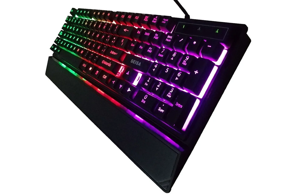 Teclado gamer retroiluminado modelo DN-D502 de SEISA